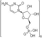 CAS # 30811-80-4, 5'-Cytidylic acid homopolymer, Poly(5'-cytidylic acid), Poly(C), Poly(CMP), Poly(cytidylic acid)