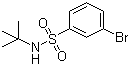 structure of CAS# 308283-47-8, N-tert-Butyl-3-bromobenzenesulfonamide
