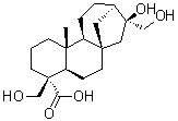 CAS # 308821-59-2, (4alpha)-16,17,19-Trihydroxykauran-18-oic acid