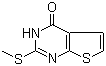 structure of CAS# 309976-36-1, 2-(Methylthio)thieno[2,3-d]pyrimidin-4(3H)-one