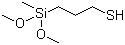 structure of CAS# 31001-77-1, 巯丙基甲基二甲氧基硅烷