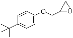 structure of CAS# 3101-60-8, 4-叔丁基苯基缩水甘油醚