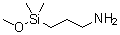 structure of CAS# 31024-26-7, (3-氨基丙基)二甲基甲氧基硅烷