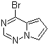 structure of CAS# 310436-61-4, 4-Bromopyrrolo[1,2-f][1,2,4]triazine