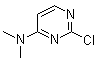 structure of CAS# 31058-81-8, (2-氯嘧啶-4-基)二甲基胺