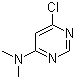 structure of CAS# 31058-83-0, 4-Chloro-6-(dimethylamino)pyrimidine