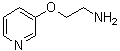 structure of CAS# 310880-25-2, 2-(3-Pyridinyloxy)ethanamine
