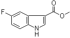structure of CAS# 310886-79-4, 5-Fluoro-1H-indole-3-carboxylic acid methyl ester