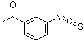 structure of CAS# 3125-71-1, 3-Acetylphenyl isothiocyanate