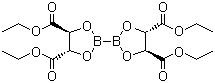 structure of CAS# 312693-46-2, 双联(D-酒石酸二乙酯)硼酸酯