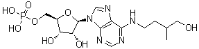 structure of CAS# 31284-94-3, 二氢玉米素核苷酸