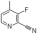 structure of CAS# 312904-99-7, 3-Fluoro-4-methylpyridine-2-carbonitrile