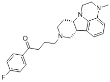 CAS # 313368-91-1, Lumateperone, 1-(4-fluorophenyl)-4-[(10R,15S)-4-methyl-1,4,12-triazatetracyclo[7.6.1.05,16.010,15]hexadeca-5,7,9(16)-trien-12-yl]butan-1-one