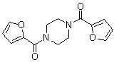 structure of CAS# 31350-27-3, 1,4-二-2-糠酰基哌嗪