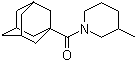 CAS # 313688-11-8, 3-Methyl-1-(tricyclo[3.3.1.1(3,7)]dec-1-ylcarbonyl)piperidine