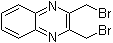 structure of CAS# 3138-86-1, 2,3-二(溴甲基)喹喔啉