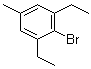 structure of CAS# 314084-61-2, 1-Bromo-2,6-diethyl-4-methylbenzene