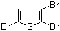 structure of CAS# 3141-24-0, 2,3,5-Tribromothiophene