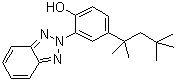 structure of CAS# 3147-75-9, Octrizole