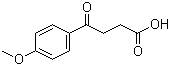 structure of CAS# 3153-44-4, 3-(4-甲氧基苯甲酰基)丙酸