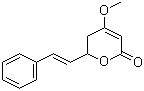 Kavain molecular structure (CAS 3155-48-4)