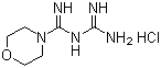 structure of CAS# 3160-91-6, 盐酸吗啉胍
