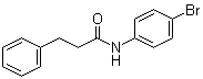 structure of CAS# 316146-27-7, N-(4-溴苯基)苯丙酰胺