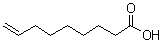structure of CAS# 31642-67-8, 8-壬烯酸