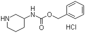 structure of CAS# 31648-54-1, 3-苄氧羰基氨基哌啶盐酸盐