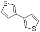 3,3'-联噻吩分子结构 (CAS 3172-56-3)