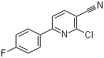 CAS # 31776-83-7, 2-Chloro-6-(4-fluorophenyl)nicotinonitrile