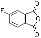 structure of CAS# 319-03-9, 4-Fluorophthalic anhydride