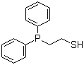 CAS # 3190-79-2, 2-(Diphenylphosphino)ethanethiol, (2-Mercaptoethyl)diphenylphosphine, Diphenyl(2-mercaptoethyl)phosphine, Diphenyl(2-thioethyl)phosphine