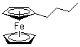 structure of CAS# 31904-29-7, Butylferrocene