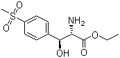 CAS # 31925-27-6, 3-(4-(Methylsulfonyl)phenyl)serine ethyl ester, (betaS)-rel-beta-Hydroxy-4-(methylsulfonyl)-D-phenylalanine ethyl ster