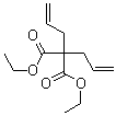 structure of CAS# 3195-24-2, Diethyl diallylmalonate