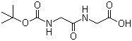 structure of CAS# 31972-52-8, N-(tert-Butoxycarbonyl)glycylglycine