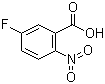 structure of CAS# 320-98-9, 5-Fluoro-2-nitrobenzoic acid