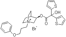 structure of CAS# 320345-99-1, Aclidinium bromide