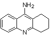 structure of CAS# 321-64-2, 1,2,3,4-Tetrahydro-9-aminoacridine