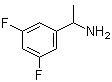 structure of CAS# 321318-29-0, alpha-甲基-3,5-二氟苄胺