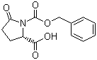 structure of CAS# 32159-21-0, (S)-1-(苄氧羰基)-5-氧代吡咯烷-2-甲酸