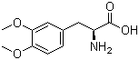 structure of CAS# 32161-30-1, 3,4-Dimethoxy-L-phenylalanine
