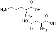 structure of CAS# 3230-94-2, L-Ornithine L-aspartate salt