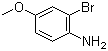 structure of CAS# 32338-02-6, 2-溴-4-甲氧基苯胺