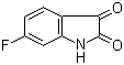 structure of CAS# 324-03-8, 6-Fluoroisatin