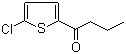 structure of CAS# 32427-77-3, 1-(5-氯噻吩-2-基)-1-丁酮