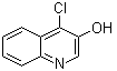 structure of CAS# 32435-60-2, 4-Chloro-3-quinolinol