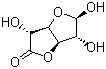 structure of CAS# 32449-92-6, D(+)-Glucurono-3,6-lactone
