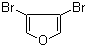 structure of CAS# 32460-02-9, 3,4-二溴呋喃